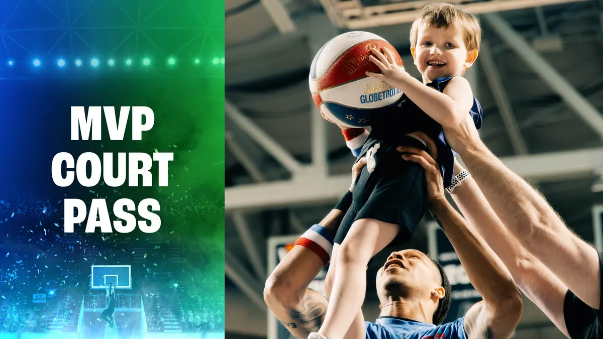 Harlem Globetrotters - MVP Court Pass (CHECK IN BY 6:30PM)