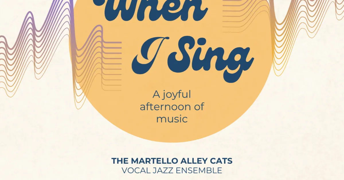 When I Sing: An afternoon of vocal jazz and chamber music